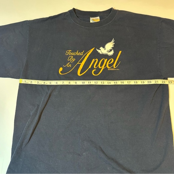 Vintage 90s Touched By An Angel T Shirt CBS TV Show 1996 - Picture 4 of 5